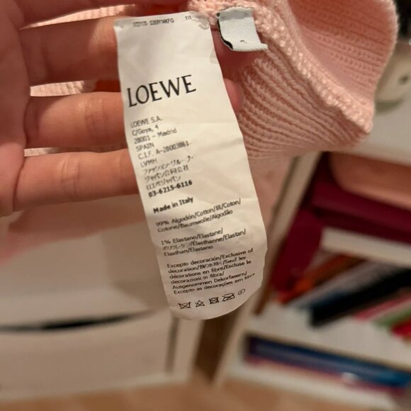 LOEWE Anagram Embroidered Sweater in Knit - Picture 5 of 5